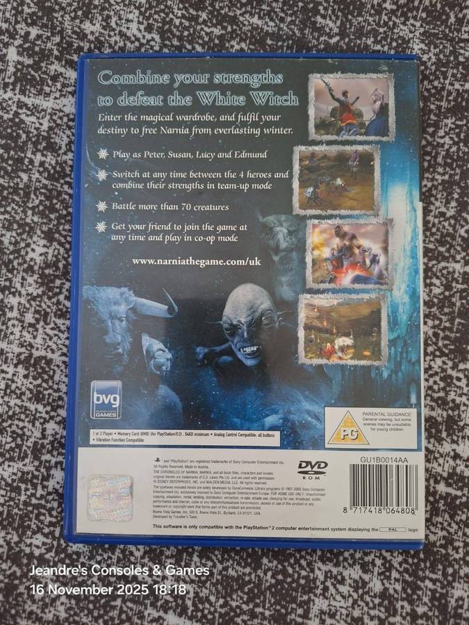 The Chronicles of Narnia: The Lion, The Witch and The Wardrobe (PS2)