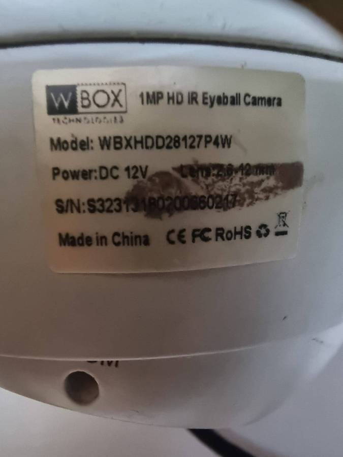 mixed lot cctv cameras 3 for one bid