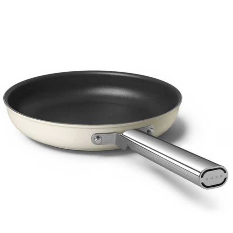 Smeg Non Stick frying Pan 26cm - cream