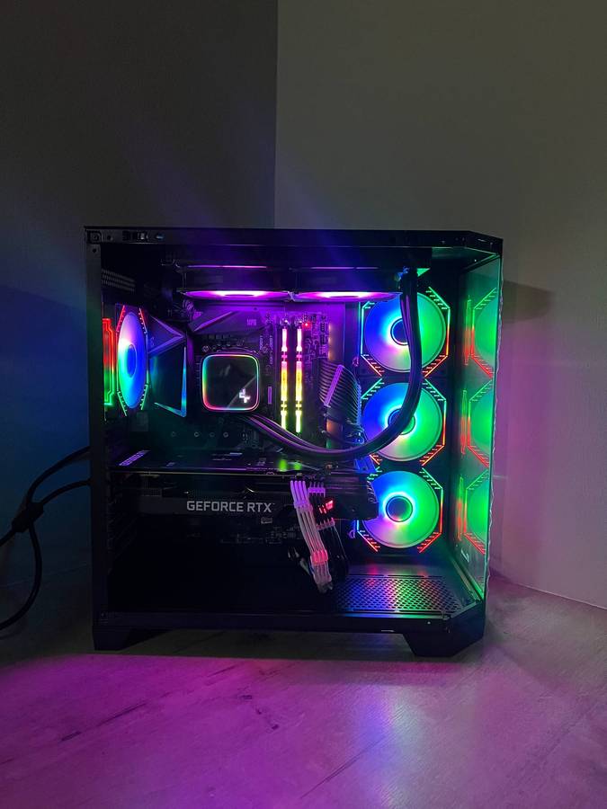 i7 9700 RTX 3070 Gaming PC AKA THE BOFRAMEEATER