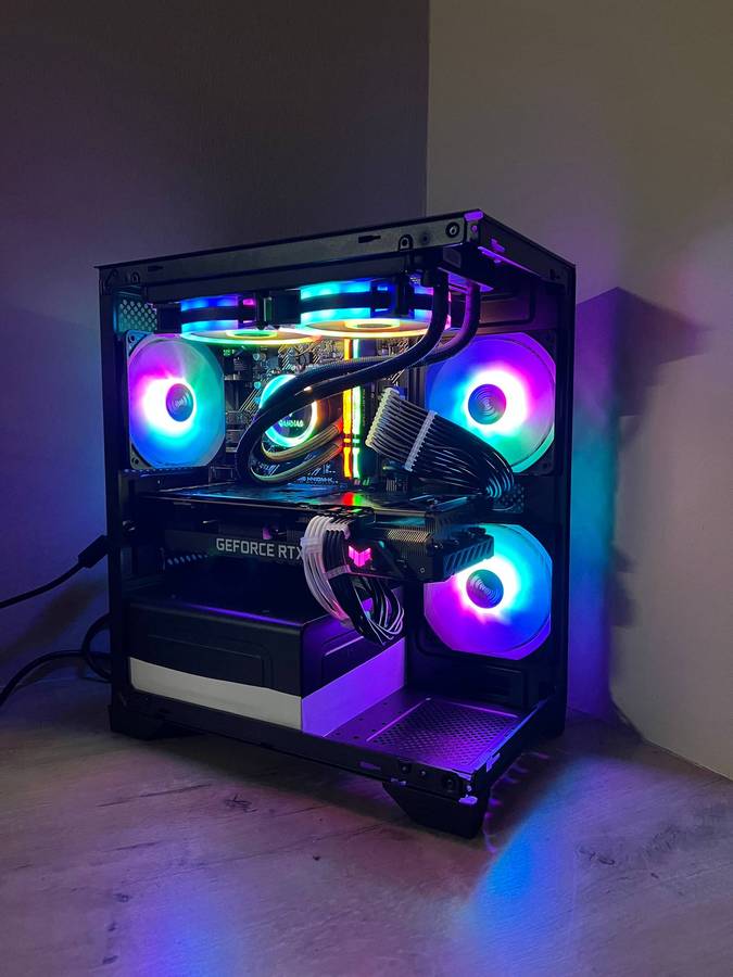 i5 10400 RTX 3060TI RGB GAMING PC AKA BOFRAMECHEWER