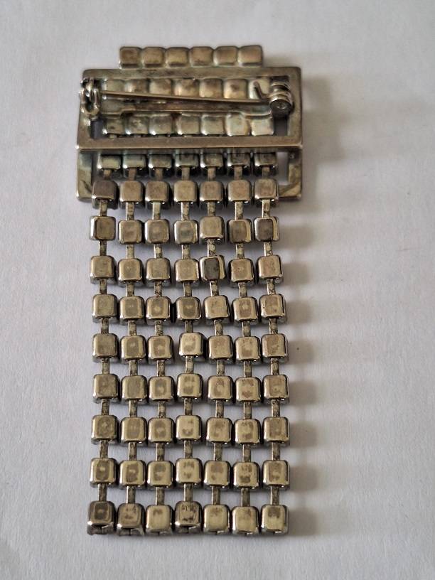 Diamante brooch