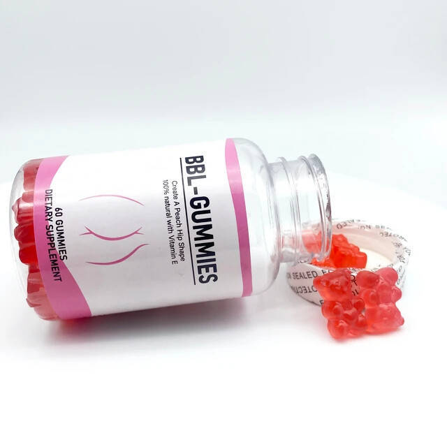 BBL Gummies for Butt & Hip Enlargement 60 Gummies