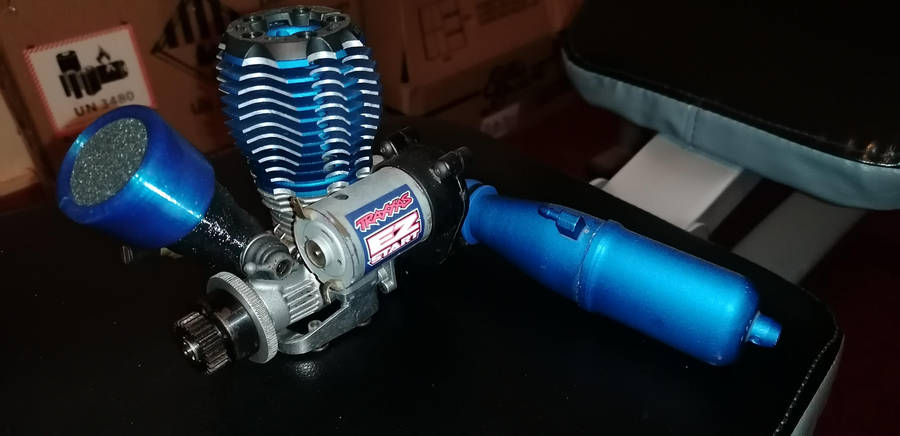 TRX 3.3 nitro engine