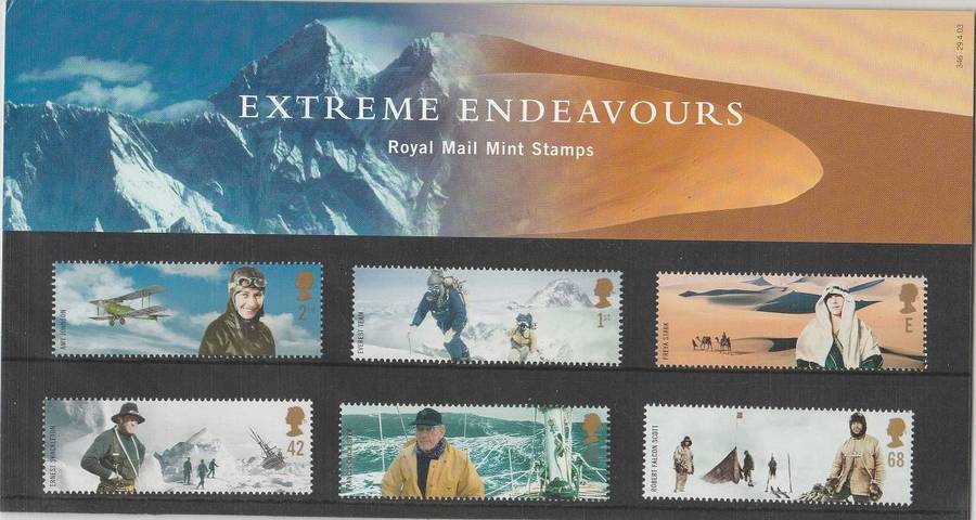 Great Britain Extreme Endeavours Presentation Pack As Scan Below face Value