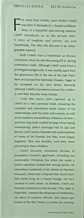 The Men We Became - Robert T. Littell - Hardcover - 238 pages
