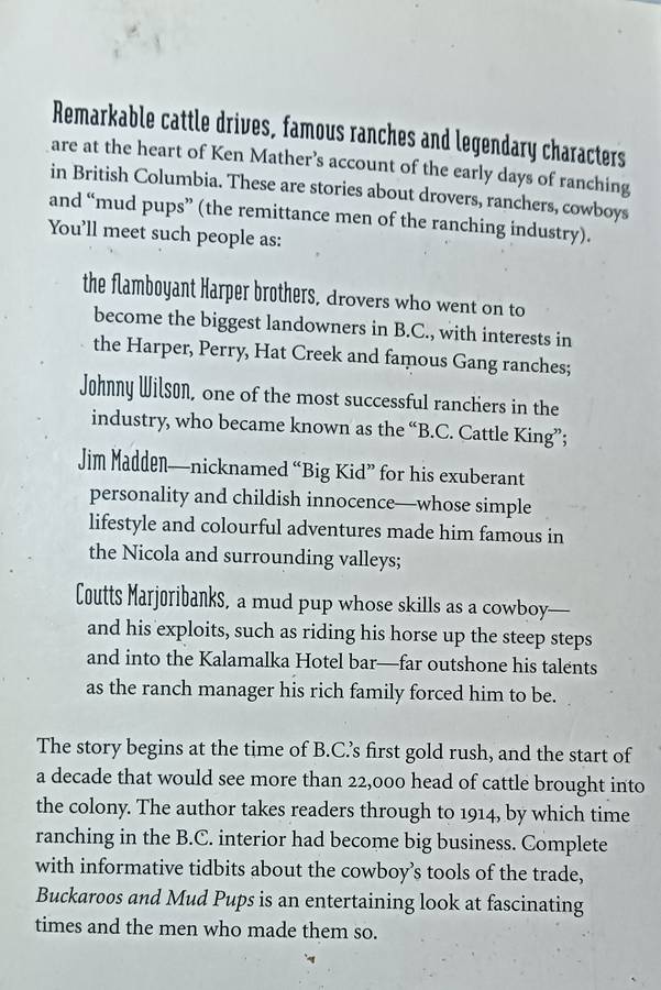 Buckaroos and Mud Pups   - Ken Mather - Softcover - 221 pages