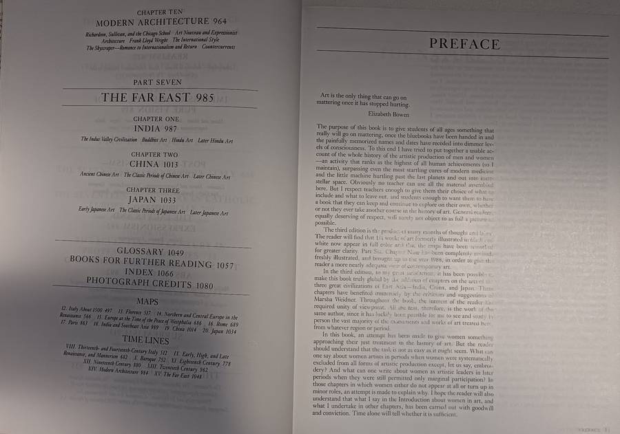 Art - History of Painting Sculpture Architecture - Frederick Hartt - Softcover - 1080 pages