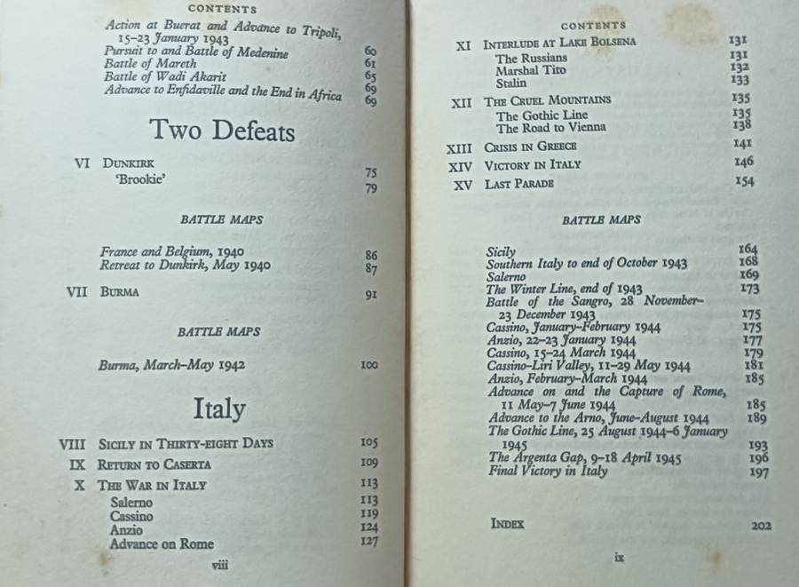 The Memoirs of Field-Marshal Earl Alexander of Tunis 1949-1945 - Hardcover - 210 pages