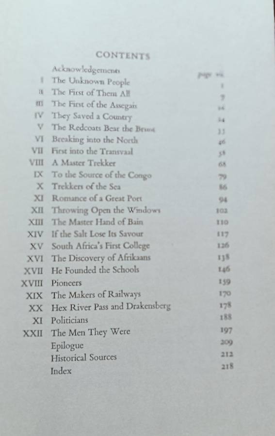 They were South Africans - John Bond - Hardcover - 224 pages