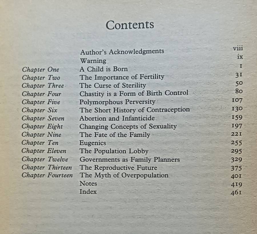 Sex and Destiny - The Politics of Human Fertility - Germaine Greer - Softcover - 469 pages