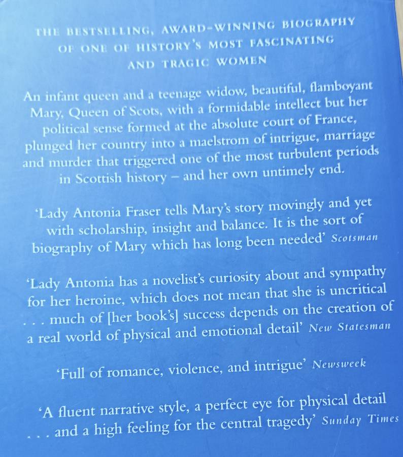 Mary Queen of Scots - Antonia Fraser - Softcover - 758 pages