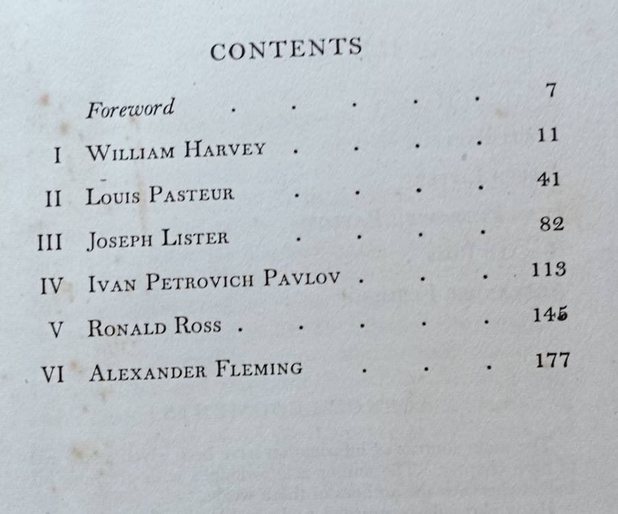 6 Great Doctors - J.G. Crowther - Hardcover - 207 pages
