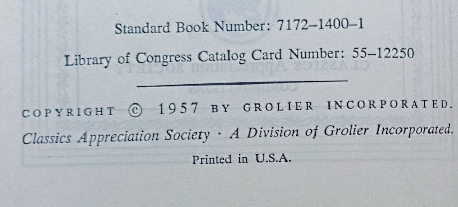 Grolier Classics - Hardcover - 538 pages