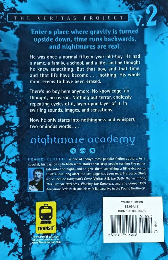 Nightmare Academy - Frank Peretti - Softcover - 311 pages