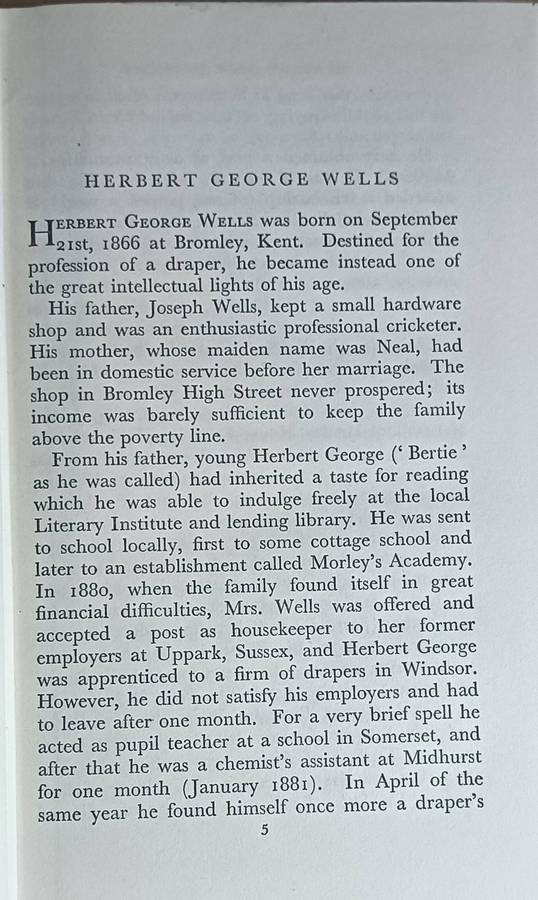 The Invisible Man - H.G. Wells  - Hardcover - 223 pages