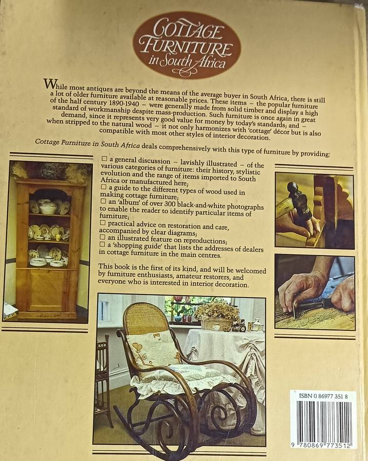 Cottage Furniture in South Africa - John Kench - Hardcover - 172 pages