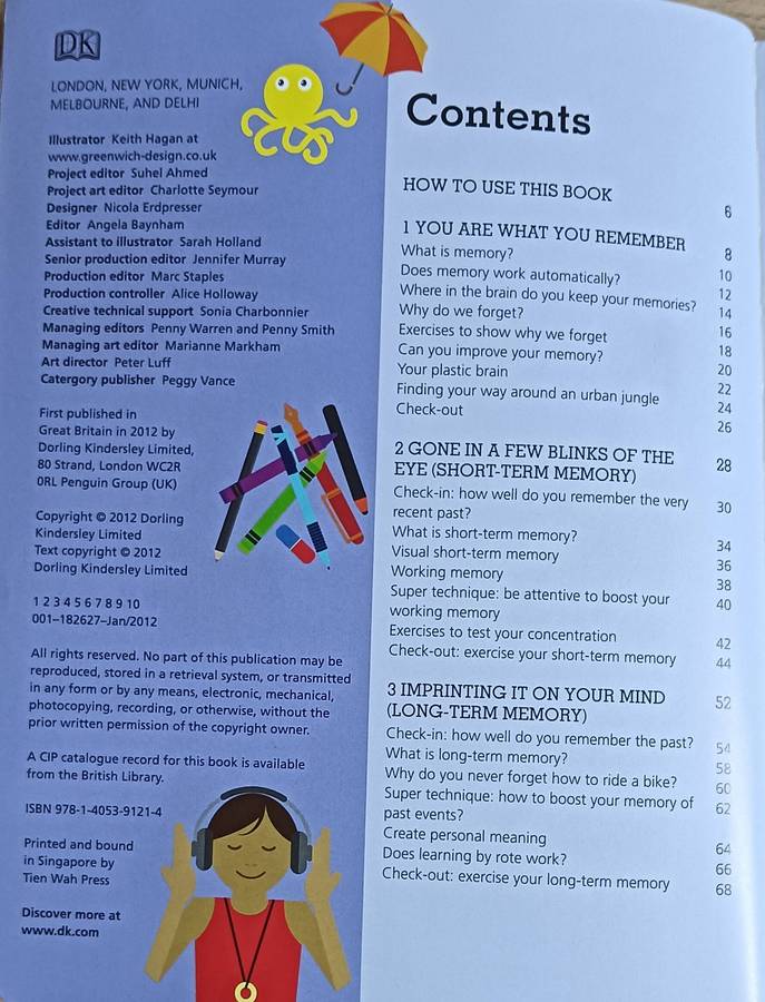 Max Your Memory - Dr Pascale Michelon - Softcover -192 pages - A DK Publication