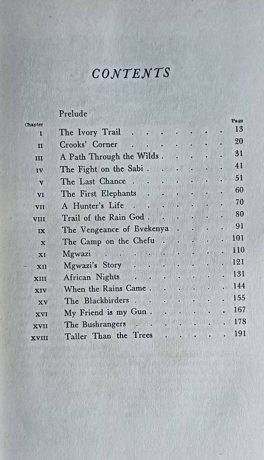 The Ivory Trail - T.V. Bulpin - Hardcover -203 pages