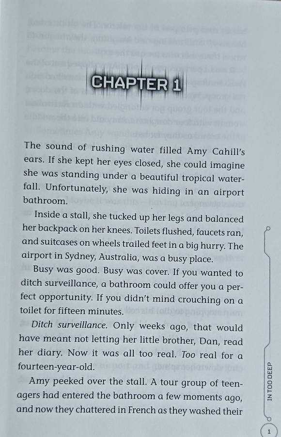 The 39 Clues - In too Deep - Book 6 - Jude Watson - Hardcover - 206 pages
