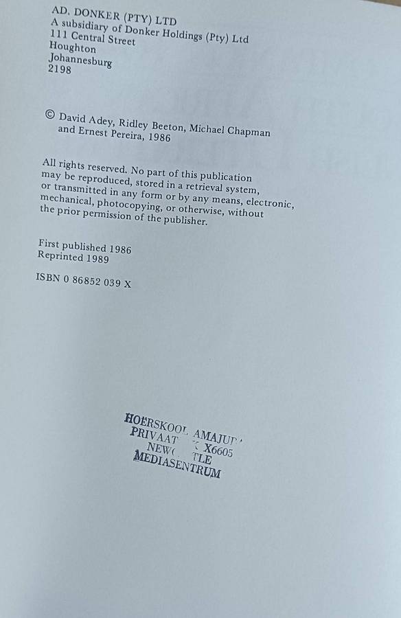 Companion to South African English Literature - Various - Hardcover - 220 pages