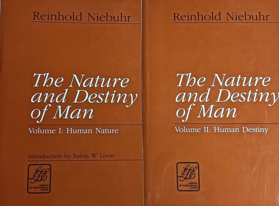 The Nature and Destiny of Man Vol 1 & 2 - Reinhold Niebuhr - Softcover - 305 & 328 pages