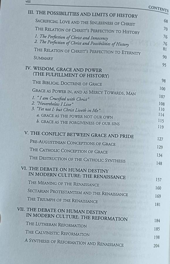 The Nature and Destiny of Man Vol 1 & 2 - Reinhold Niebuhr - Softcover - 305 & 328 pages