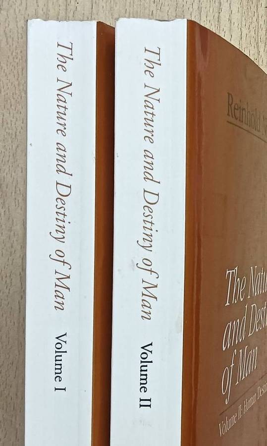 The Nature and Destiny of Man Vol 1 & 2 - Reinhold Niebuhr - Softcover - 305 & 328 pages