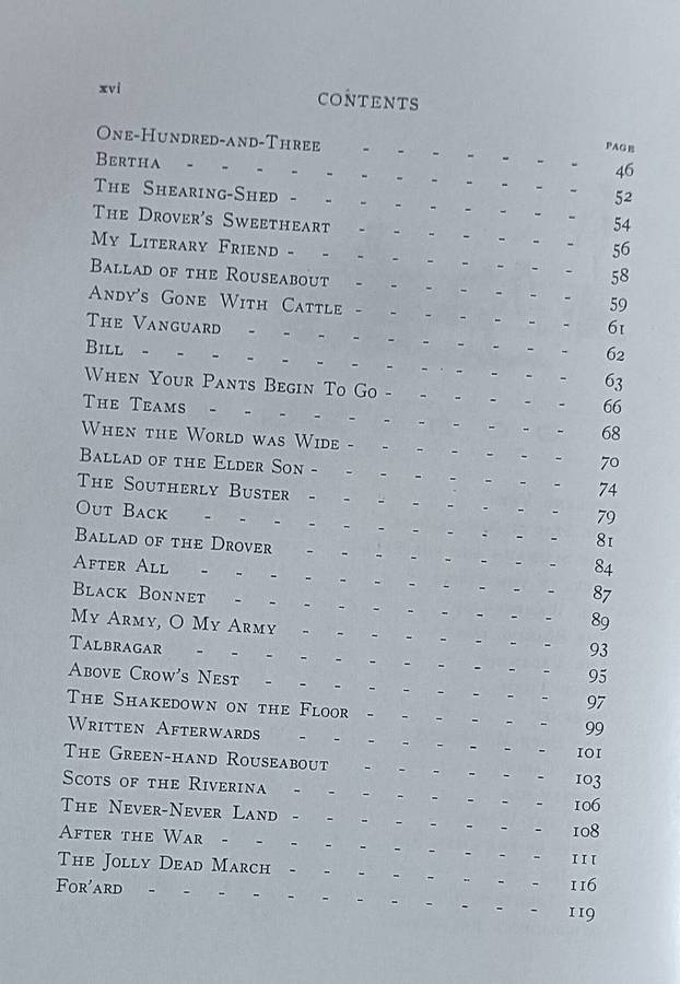 Selected Poems of Henry Lawson - Illustrated by Percy Leason - Hardcover - 121 pages