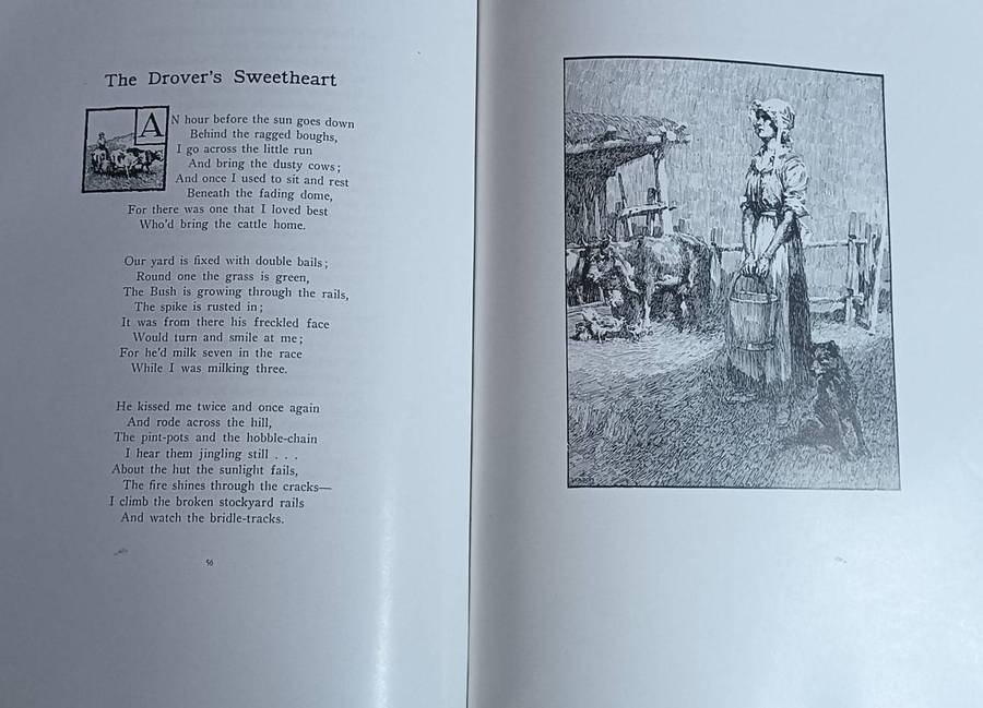 Selected Poems of Henry Lawson - Illustrated by Percy Leason - Hardcover - 121 pages