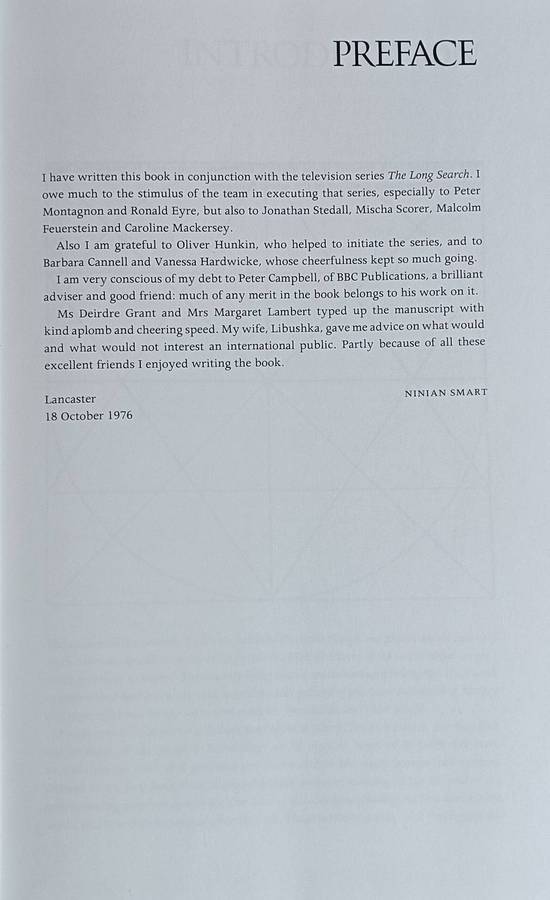 Background to the Long Search - Ninian Smart - Hardcover - 315 pages