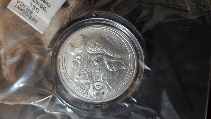 Fine silver 1Oz Buffalo big 5 Limited edition  999 purity coin