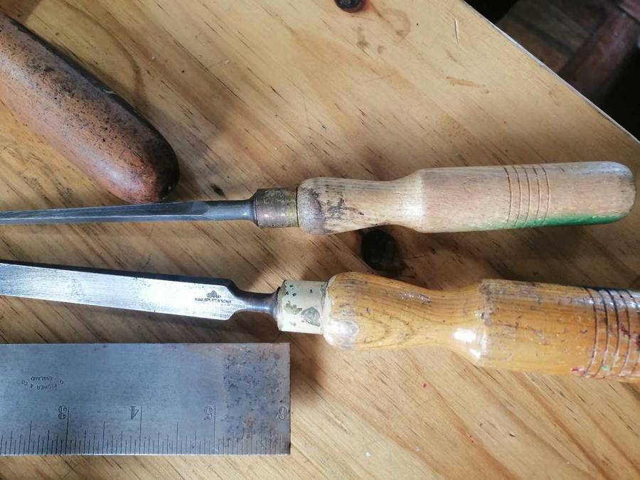 Vintage carpenter tools