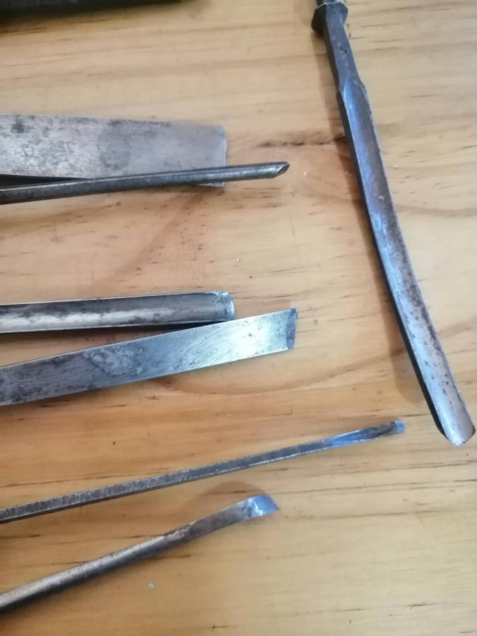 14 chisel /gouge antique /vintage
