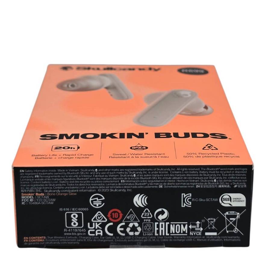 Skullcandy Smokin' Buds True Wireless Earbuds