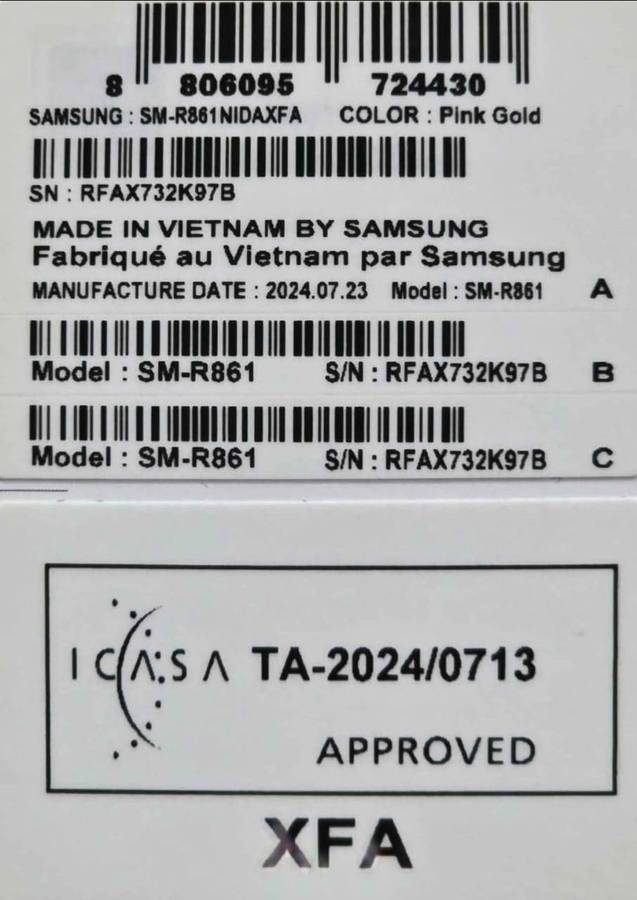 Samsung Galaxy Watch FE 40mm Pink Gold Bluetooth