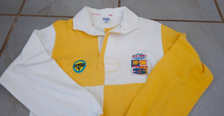 1991 North vs South Match Worn Rugby Jersey.