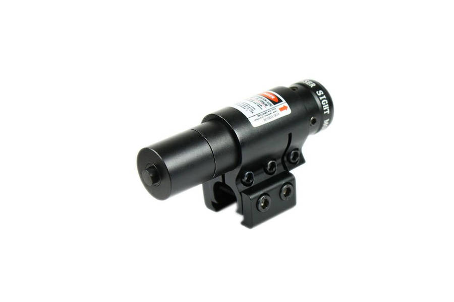 Tactical Red Laser Beam Dot Sight Scope For Gun Rifle Weaver Mount Rail