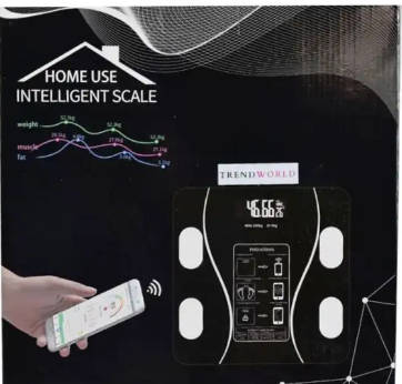 Body Fat Scale Smart Wireless Digital Bathroom Body Weight & BMI Scale