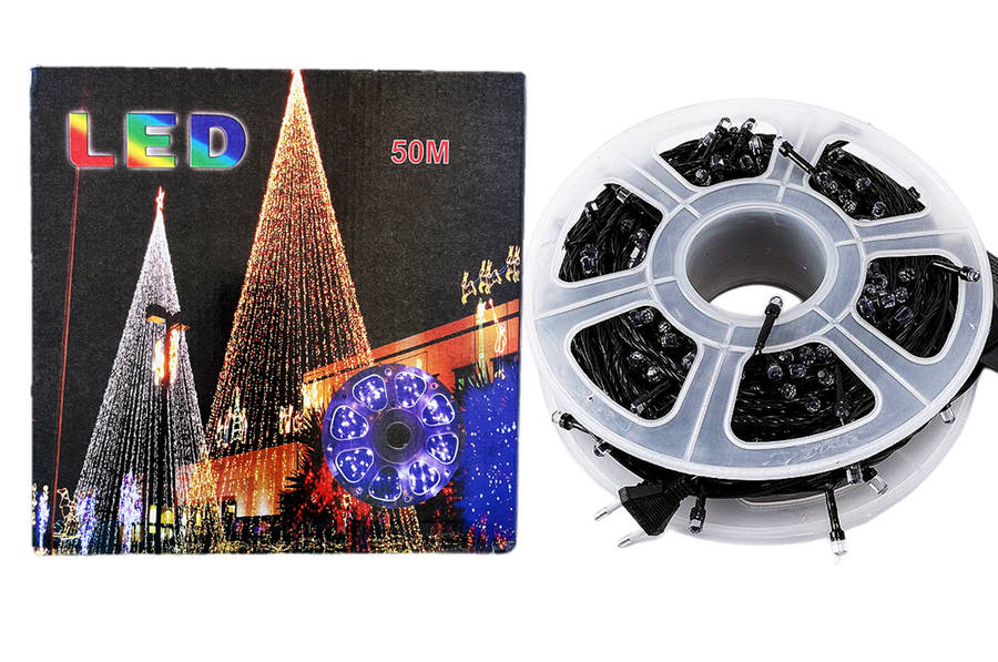 50M LED Christmas Lights-String Fairy Light Cool White Decor