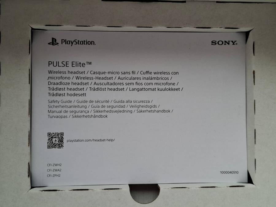 Sony Playstation PULSE Elite Wireless Headset (PS5)