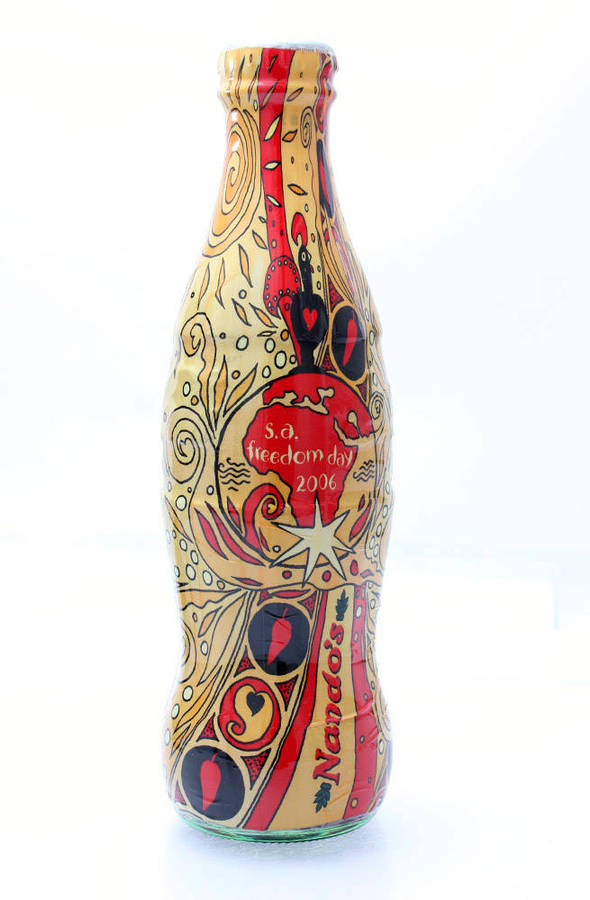 Coca Cola Nandos Freedom Day Bottle 2006