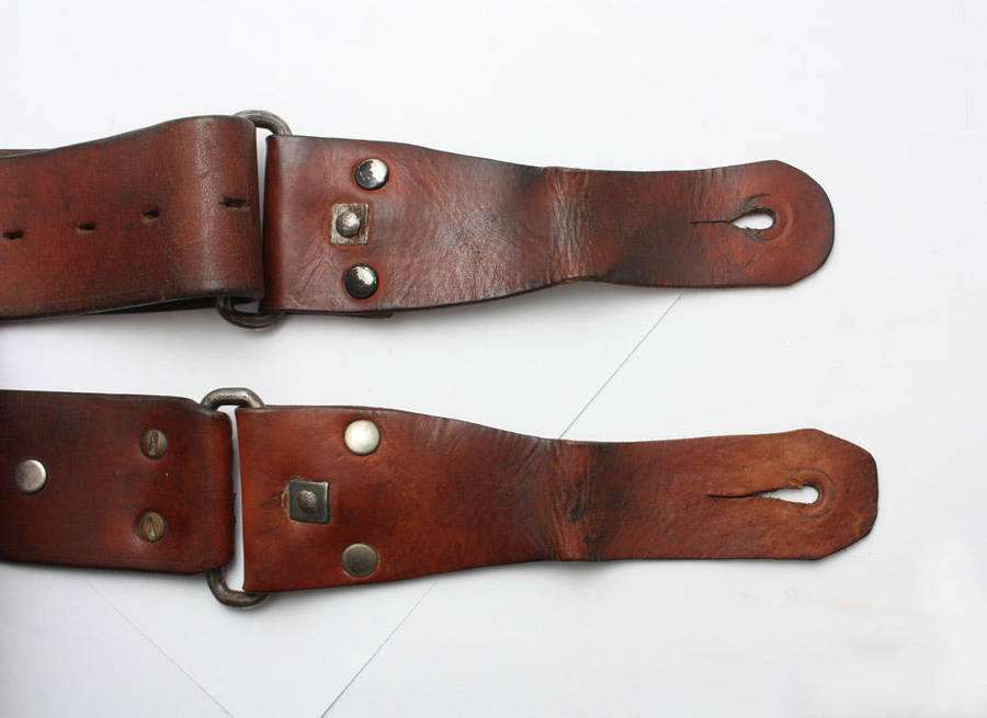 Vintage Leather Rifle Sling
