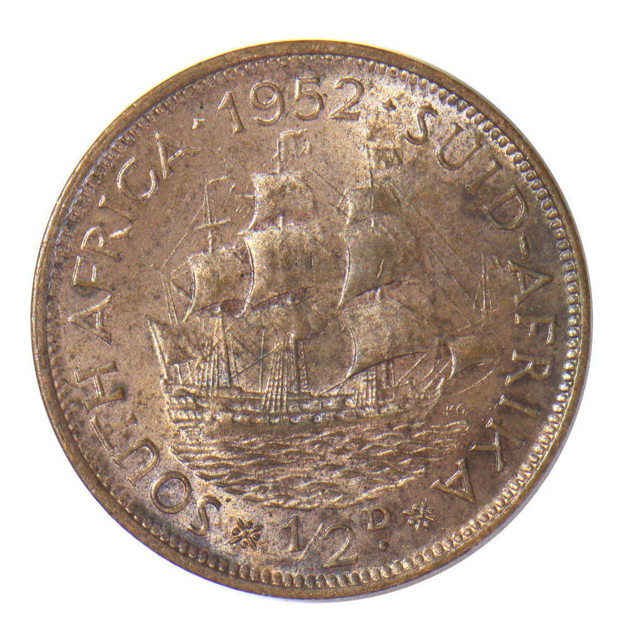 1952 - Half Penny (1/2d) - Union of South Africa