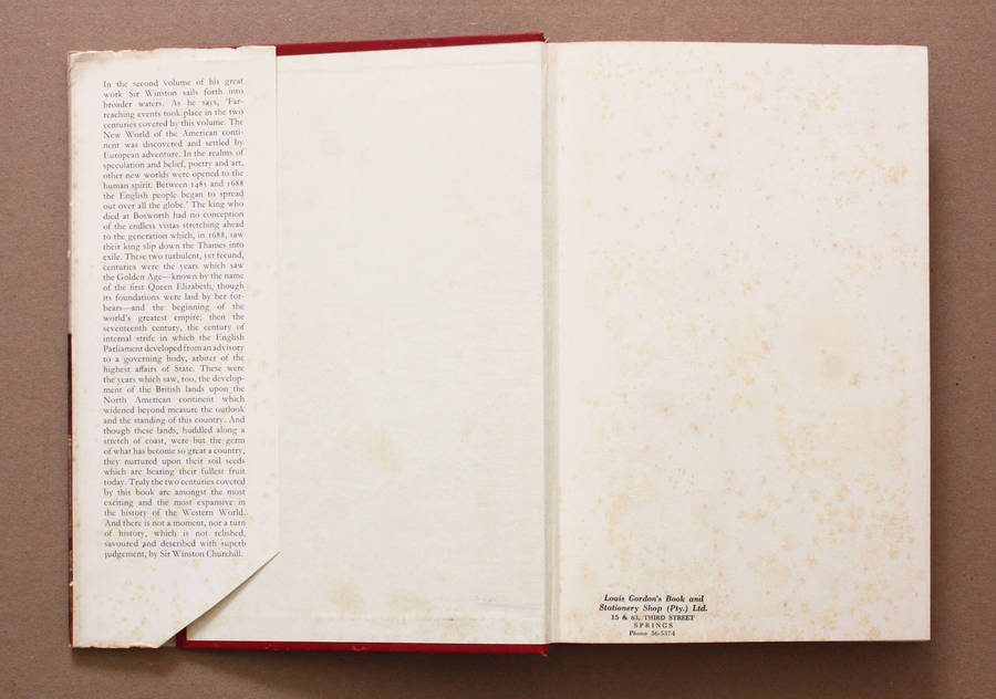 A History of the English-Speaking Peoples - Winston Churchill | Volumes 1 and 2