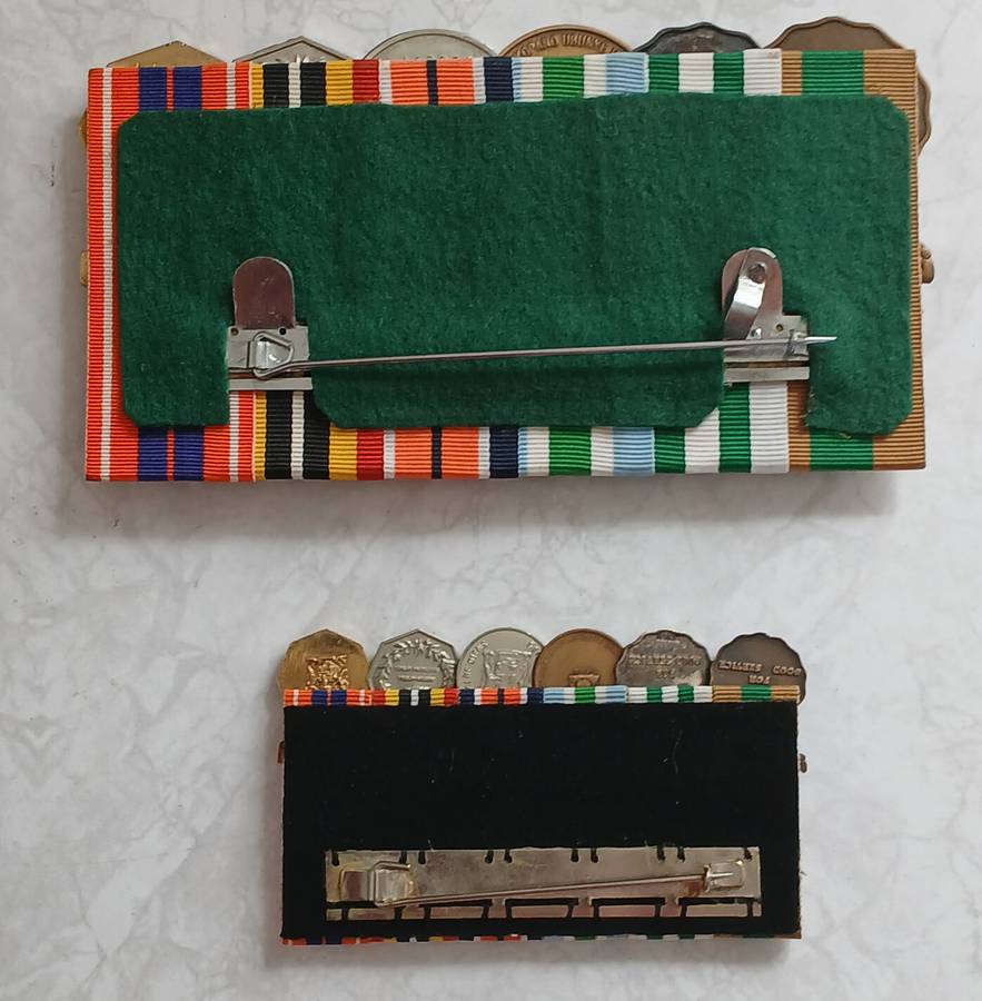 SADF Era Medal Group Full Size & Miniature Sets - Mounted