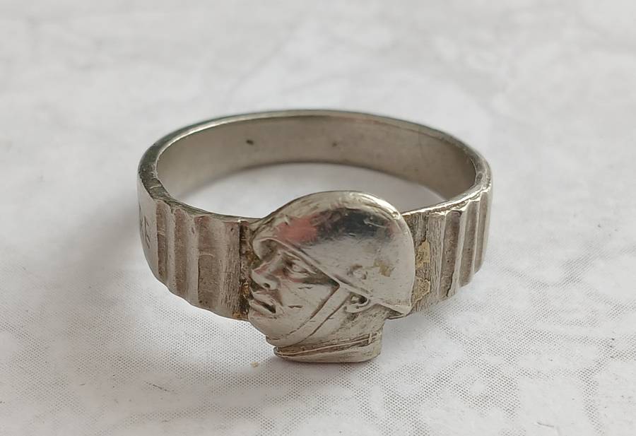 WW2 Era Mussolini Ring