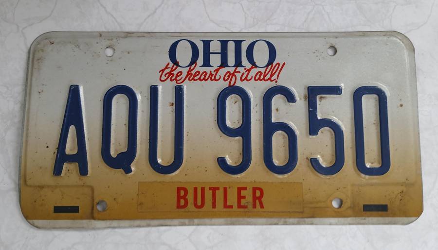 US Number Plate