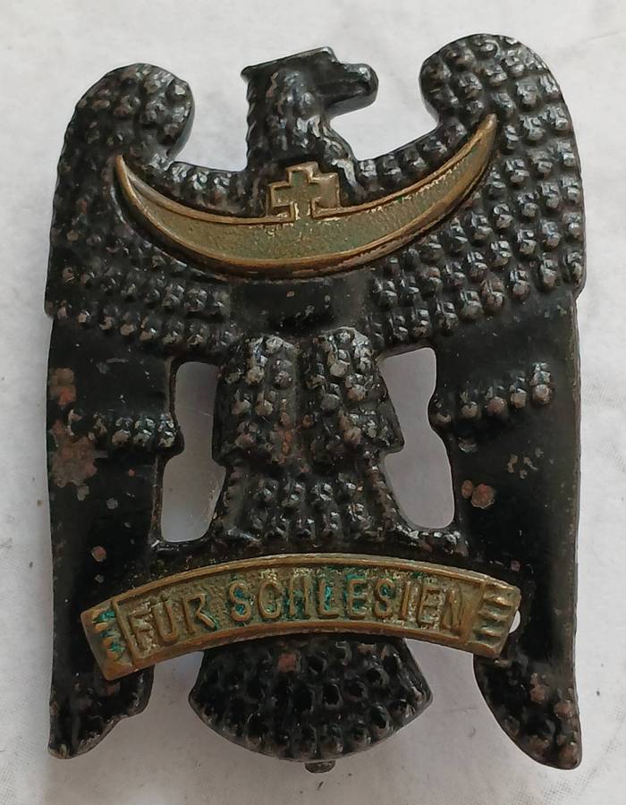 Germany Weimar Republic Silesian Eagle Badge 1st Class 1919