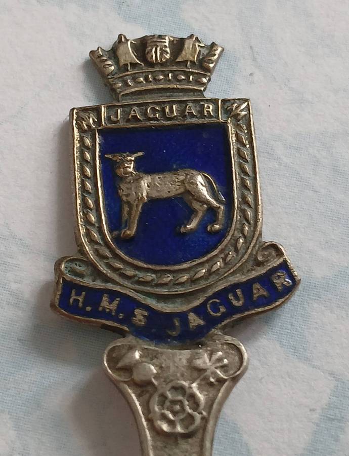Royal Navy - HMS Jaguar Teaspoon